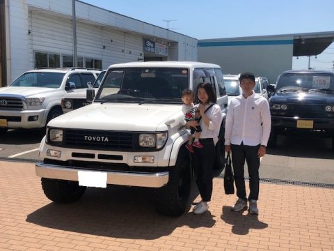 ランドクルーザー　ランクル　プラド　７８　ナナハチ　車　買取　フレックスドリーム　仙台　